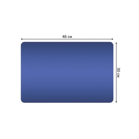 A set of napkins for setting the table "Blue transfusion", rectangular, rounded edges, size 30x46 cm, 4 pcs-2