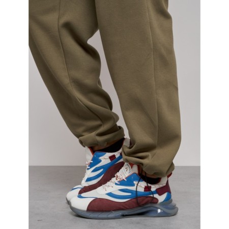 Male tracksuit, size 50, khaki color-13