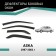Defly window deflectors for ISUZU ASKA, 1997-2001