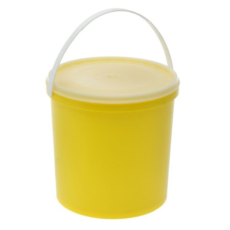 A bucket with a sealed lid, 5 l, color mix-8