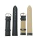 Solomon watch strap, 20 mm, eco-leather, L-20 cm, black