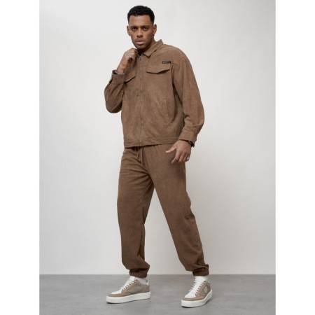 Sports suit men's, size 50, beige color-9