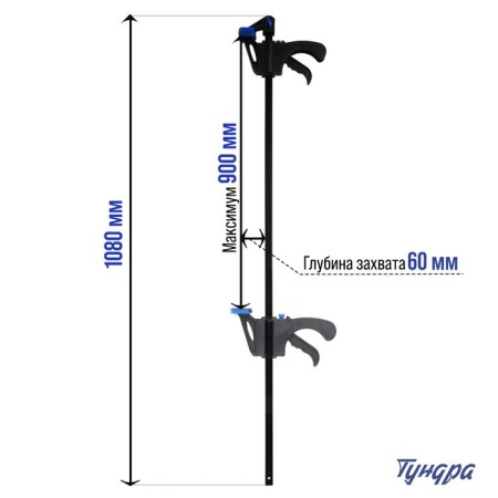 Stroking fast tundra, F-shaped, 900 x 60 x 1080 mm-2