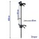 Stroking fast tundra, F-shaped, 900 x 60 x 1080 mm