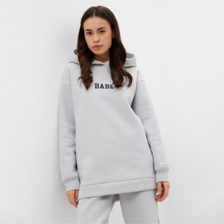 Female Hoods with the Ober Mist Cozy Style, Gray, Size 44