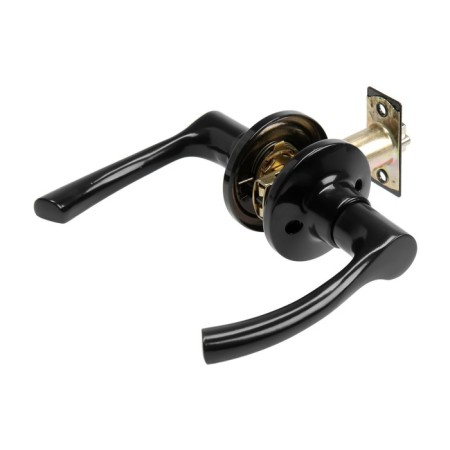 Latch (fashion 3186), interior, glossy black color-2