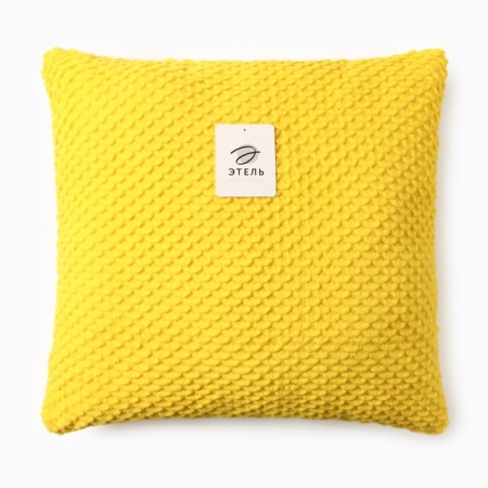 Pillow Ethel "Square" 40*40 cm, central yellow-4