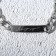 Bracelet with an engraving “Nearby is far”, metal, length 18 cm