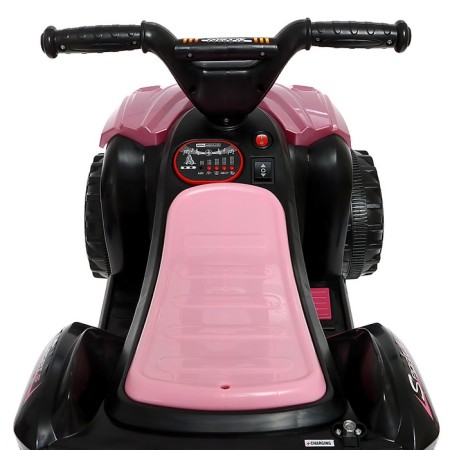 Electric car "ATV", light, AUX, pink-4