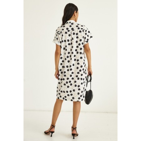 Dress shirt female Eliseeva Olesya, size 46, white color-1