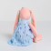 Soft toy "Bunny in a dress", 36 cm, Mix colors