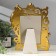 Photo frame Polystone 10x15 cm "Parrots" Ogent gold 26.5x20.5 cm