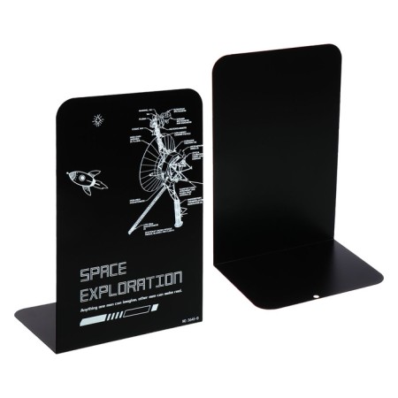 Book stands "Space Station", 2 pieces, black