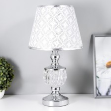 Vasilisa table lamp E27 40W chrome 25x25x47 cm Risalux