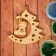 Harvesting for creativity "Christmas tree with New Year's toe", suspension