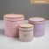 A set of boxes of thin cardboard 3 in 1, gift packaging, “marble”, 12 x 12 - 18 x 18 cm