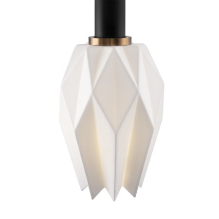 Suspended lamp Freya FR9001PL-01B Delta, 200x260x1120 mm, E27, 1x60W, black color-4