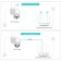 VIFI CAM-15, IP, 2 MP, rotation 355 °, microphone, 3.6 mm lens, white