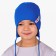 Spring children's hat, cornflower color/I love MOM, size 50-54