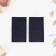 Clothing patch "Rectangle", 6.5 × 3.8 cm, heat-mileyle, dark blue color