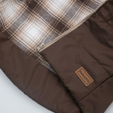 Beginning children's insulated kinderlitto "Country", height 86-92 cm, color chocolate-5