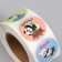 Stick Paper "Animals. Wishes" d = 2.5 cm 500 pcs in a roll 3x6.5x6.5 cm