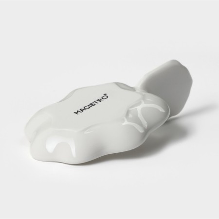 Porcelain Magistro "Flower", 9.6 × 5.6 cm, white color-3