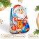 Gift box "Santa Claus", 27 x 8.6 x 16.5 cm