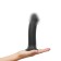 STRAP-ONE DILDO DUAL DENSITY SEMI-REALISTIC UNSIAL, Black XL, 20 cm