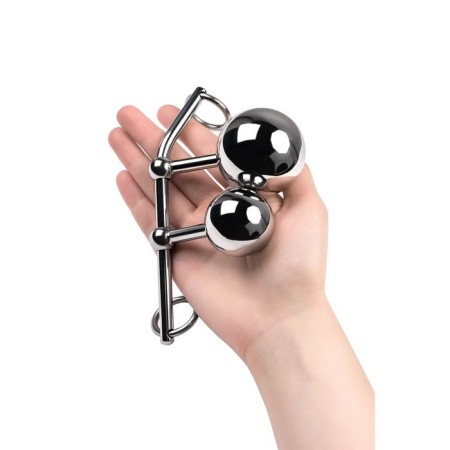 Things with two Toyfa Metal balls, silver color-2