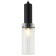 Suspension lamp Wunder 1xe14 40W, size 8x8x35-150 cm, black color