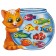 Magnetic fishing "cat", puzzle