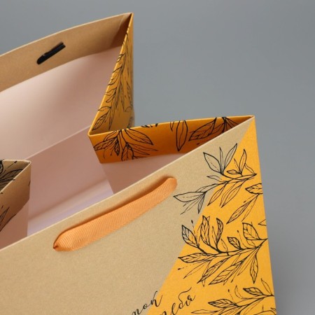 Square gift package, packaging, Moments, 20 x 20 x 20 cm-5