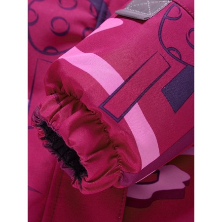 Ski costume for a girl, pink color, height 104 cm-7