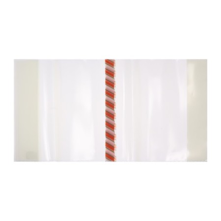 Set of covers PE 5 pieces, 280 x 500 mm, 200 μm, for textbooks, universal, with bookmarks, mix-10
