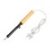 Tundra soldering iron, EPSN, wooden handle, wedge -shaped sting d = 3.5 mm, 25 W, 220 B