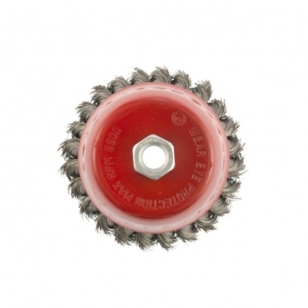 Matrix ushm brush, d = 100 mm, m14, cup, twisted wire 0.35 mm-1