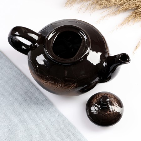 Teapot "Medium baby" 1l / 13x14cm, old man-4