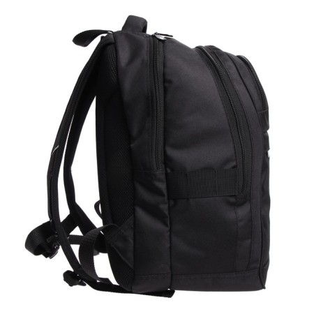 Youth backpack, 40 x 28 x 18 cm, ergonomic back, Stavia "city-1", black-3