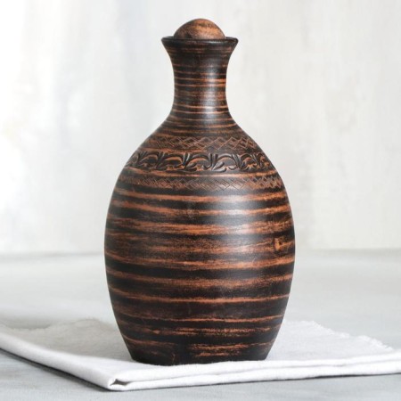 Snoof "Kelin", potter, Angob, red clay, 2.2 l, mix-5