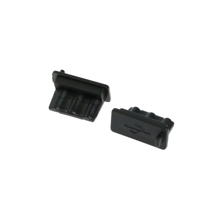 Type-C plug, black, set 10 pcs-1