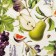 Ethel towel Fruit Garden 40x73cm, 100% HL, sarzha 190 g/m2