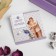 Pin-shaped pins “for children”, stroller, 2.2 cm, blue color in silver