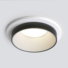 Lumina Supreme Interceptible Elektrostandard, Solar, 92x92x42 mm, GU10, white, black color