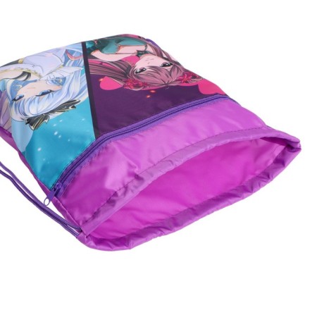 A bag for shoes with a pocket of 420 x 340 mm, calligrata MSO-7C, (soft polyester, density 210D) "Anime"-3