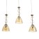 Economics light Federica 3x40W E27 gold 59x13x65 (32) cm