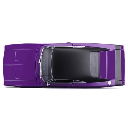 MASTO DIE-CAST 1969 Dodge Charger R/T, opening doors, 1:18, purple color-1