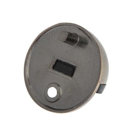 Hoping Lockland stop, with fasteners, d = 40 mm, h = 25 mm, bronze color-3