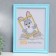 Photo frame L-6 21x30 cm Blue (plastic screen)