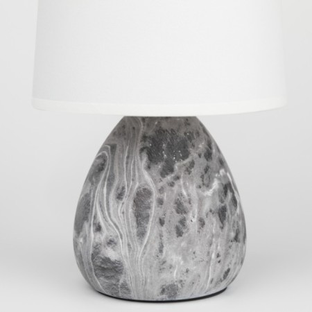 Rivoli Damaris 1he14, 40 watts Ceramics Black and white with a lampshade-2
